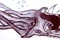 <b>Biomechanical Squid</b><br>Drawn in ink and colored/edited in Photoshop.