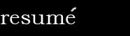 resume pdf